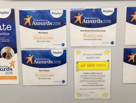 Petplan Veterinary Awards 2018