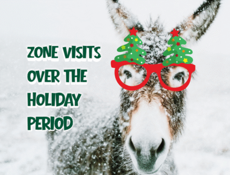 christmas zone visits